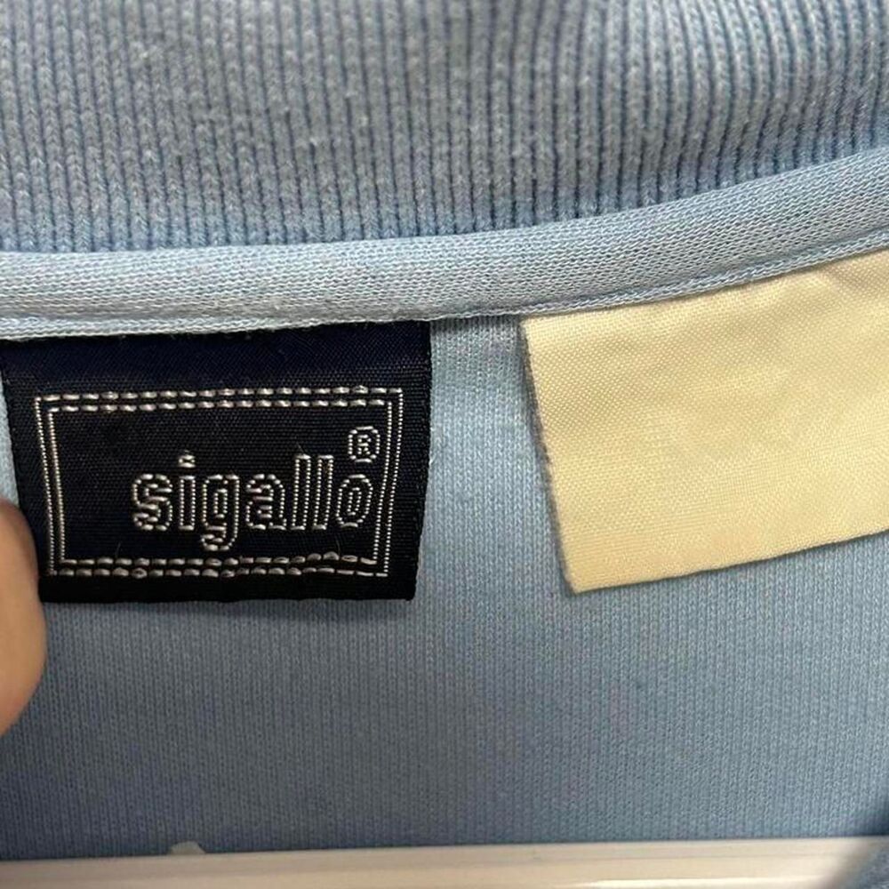 American-vintage Men's Blue Polo-shirts - Picture 2 of 5